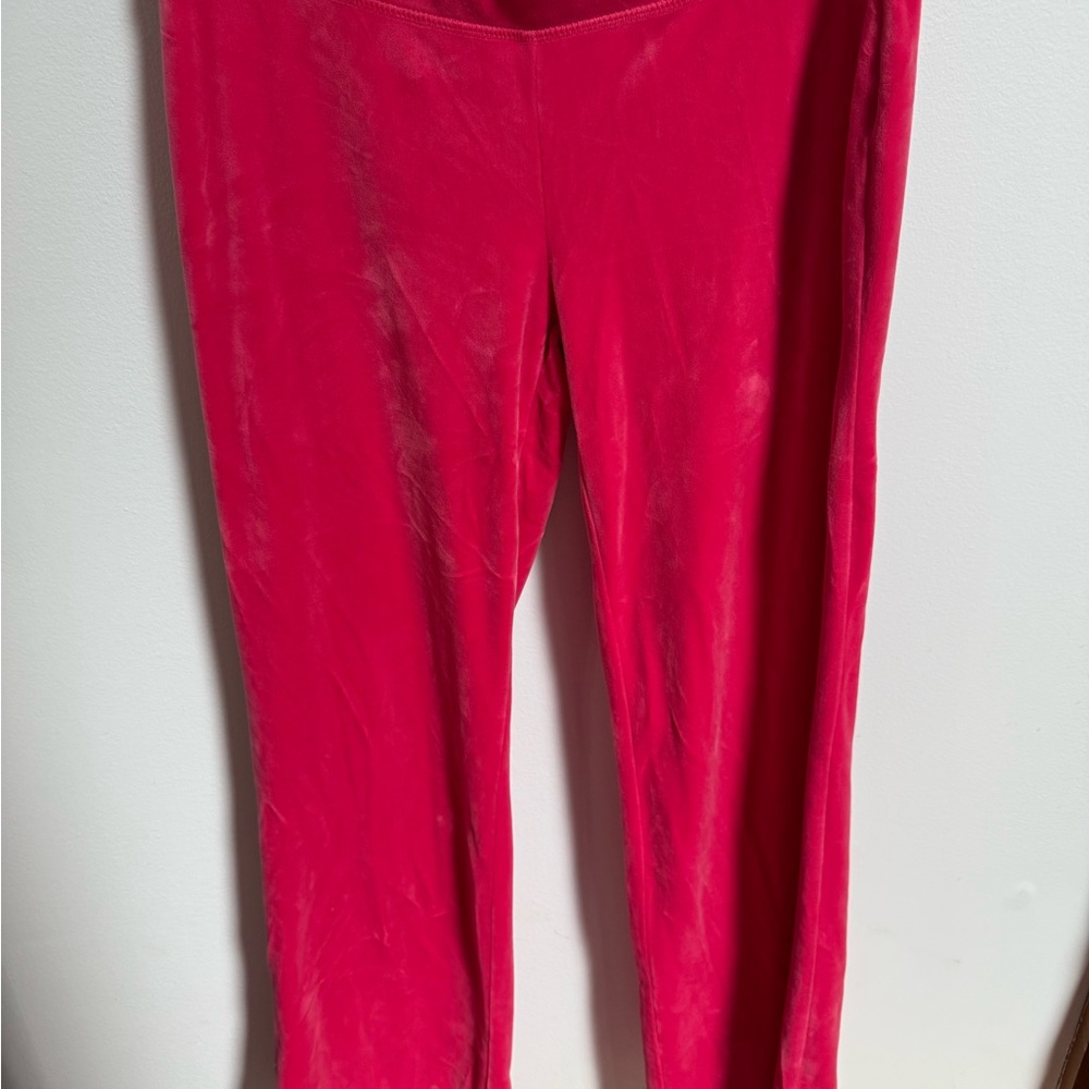 Juicy Couture Hot Pink Velour Top